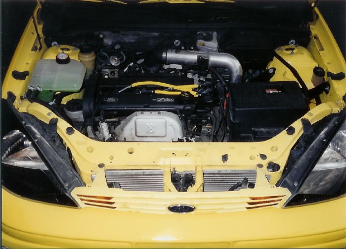 AEM cold air intake, more powerful coil pack and wires Ranger Raptor